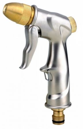 profesionální mosazná pistole na vodu s regulací proudu vody,celokovová stříkací pistolena vodu,celomosazní kropící stříkací pistole na vodu