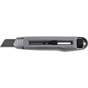 kovový olamovací nůž 18mm,olammovací celokovový nůž se zajištěním vysunutí, profesionální olamovací nůž celokovový  šíře 18mm nůž odlamovací 18mm kovový olamovák 