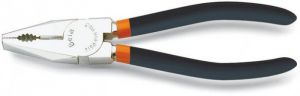 Kombinované kleště leskle chromované profi Beta 1150 160mm-180mm-200mm-220mm, rukojeti potažené protiskluzovou dvojitou vrstvou PVC, kombinačky BETA