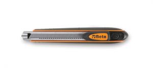 Nůž Beta s odlamovacím ostřím šíře 9mm, univerzáílní pracovní nůž s automatickým zamykáním čepele