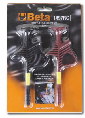 Konektor t-tap BETA, 1 pár, kontrolní klipsy, t-svorky