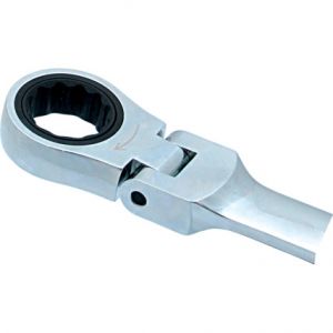 Ráčnový klíč 17mm s kloubem profesionální klíč kloubový metrický s ráčnou ráčnovým očkem