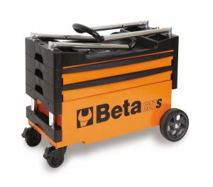 vybavený servisní vozík do osobního auta ,skládací profi servisní vozík s nářadím do osobního auta s kolečky Berta C27S AKCE 