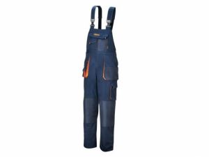 Pracovní laclové montérky profi beta 220 g/m2, lacláče pracovní kalhoty s kšandami 7873E XXXL