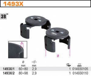 speciální klíč na povolování olejových filtrů stavitelný na golu Profi nářadí Beta 1493/X2 ,packový stavitelný povolovač filtrů 80-96mm 