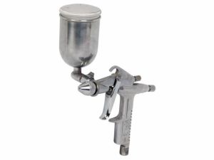 mini stříkací pistole dekoratérská  tryska 0,5mm nádobka 100ml, malá stříkací pistole s tryskou 0,5mm hobby, pistole na stříkaání malých ploch , stříkací pistole dekoratérská pro renovace a stříkání s