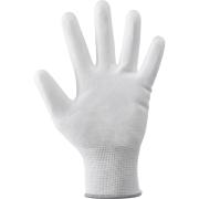 lehká slabá pracovní rukavice máčená Dlaň pokrytá polyuretanem vel 10, pracovní rukavice Bezešvé rukavice ze 100% polyesteru / polyuretanu