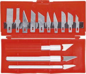 ořezávací modelářský nůž sada, čepel ořezávací přesná pro vyřezávání a škrábání, Souprava nožů pro precizní práci 