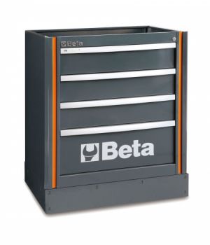 skříň na nářadí Beta C55M4 Pevný modul se 4 zásuvkami do syst. C55