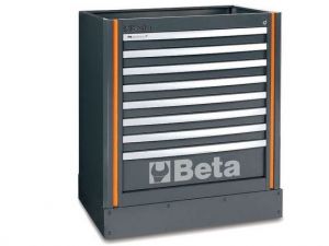 Beta C55M8 Pevný modul s 8 zásuvkami pro kombinované dílenské vybavení, skříňka na nářadí pro dílenský ponk Beta racing RSC55