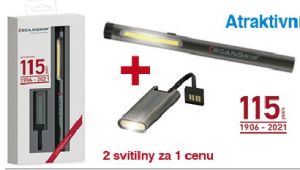 led mikro pracovní lampa s magnety tužková profi  s lampičkou na klíče jako dárek profi  pracovní světlo WORK PEN 200 R + FLASH MICRO R