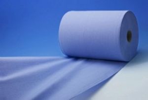 technický papír 3vrstvý modrý,průmyslový papír utěrka třívrstvý hadr