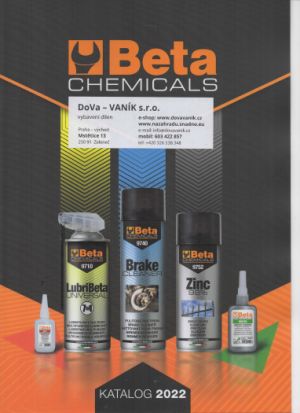katalog dílenské chemie Beta CHEMICALS