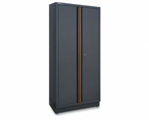 Dvoudveřová skříň na nářadí s držákem pro sestavu dílenského nábytku C45PRO, 4500/C45PRO/AS2