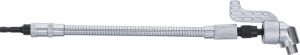 Flexibilní nástavec úhlový na bity pro aku  vrtačku šroubovák 1/4", ohebný nástavec pro vrtačku dlouhý 310mm
