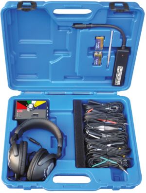 stetoskop s 6 sondami  elektronický, diagnostický stetoskop s možností přepínání 6 sond i za provozu stroje auta atd