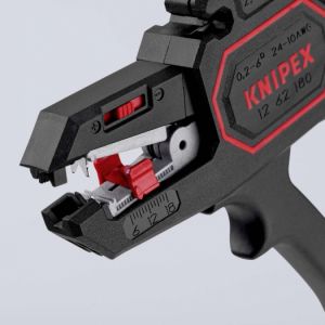 Kleště odizolovací automatické 0,2-6mm2 knipex profi odisolovačky pistolové na kabely