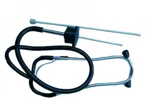 Stetoskop inspekční sluchátka  pro motory, přípravek na odstranění vrzání - pazvuků - sluchátka,mechanický průmyslový stetoskop , MECHANICKÝ SONOSKOP STETOSKOP