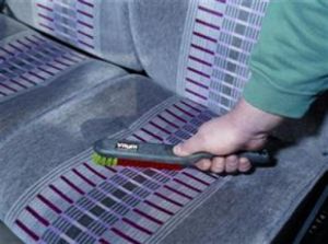 kartáč na čalounění sedačky autobusů úzké košťátko smetáček kartáč na úklid  v úzkých prostorech profi úklidové koště na interier aut 