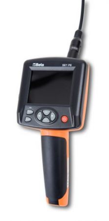 PROFESIONÁLNÍ revizní Endoskop digitální kamera se sondou 6mm do malých prostorů, servisní revizní kamera sonda 6mm, video endoskop s nahráváním, endoskop BETA