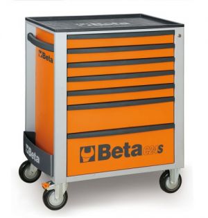 SERVISNÍ pojízdný dílenský vozík skříňka na nářadí BETA c24s7 7 šuplíků  ,PROFESIONÁLNÍ ZNAČKOVÝ VOZÍK STOLEK NA NÁŘADÍ DO GARÁŽE DÍLNY PRŮMYSLU  profi vozík na nářadí beta