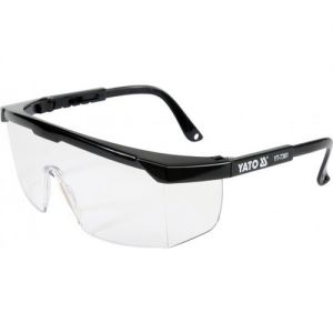 Ochranné brýle čiré lomené sklo, Ochranné brýle z polykarbonátu s délkově nastavitelnými ramínky EN 166