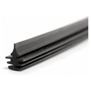Guma stěrače 700 mm silikonová černá Náhradní pryžová vložka do lišty stěrače silikonová gumička stěrače náhradní 700mm