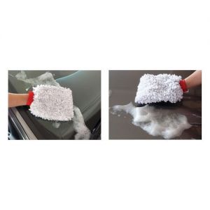 Mycí rukavice z velmi jemné bavlny vhodné pro suché i mokré čistění. rukavice na mytí auta 