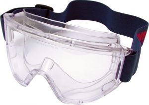 profesionální pracovní ochranné brýle uzavřené Ochranné brýle s čirou obroučkou jsou odolné proti hrubým částicím (prachovéčástice >5 mikonů), plynu a jemným částicím (plynové výpary, rozstřiky, k