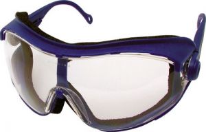 profesionální ochranné pracovní brýle s pěnou pracovní brýle pro ochranu zraku s přiléhavou obroučkou a šňurkou Zorník z jednoho kusu čirého polykarbonátu, nemlžící, s dostatečněširokou pružnou čelen