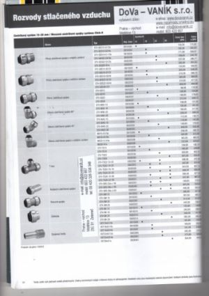 koleno 90° 15mm, 18mm, 22mm, 28mm, koleno  k rozvodu vzduchu na trubku 15mm, kolínko na montáž rozvodu stlačeného vzduchu do 15 bar