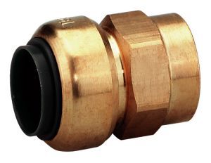 Přímá zástrčková spojka s vnitřním závitem GES15 - R1/2"i spojka vsuvka  pro rozvod vzduchu na trubku 15mm vnitřní závit 1/2" , šroubení na rozvod vzduchu ke kompresoru ,výroba rozvodu vzduc