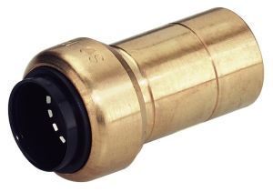 Redukční zástrčková spojka GS 18"i x 28"a K redukci průměrů z 28 mm na 18 mm.sopjka na trubku rozvodu vzduchu spojovací propojka  trubek  tlakového vzduchu