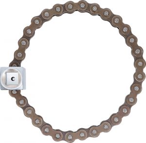 povolovač  na olejové filtry řetězový na golu, řetězový povolovač olejových filtrů na golu 1/2"