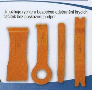 Nylonový odstraňovač příchytek  a lišt BETA,uvolňovač plastových příchytek autočalounění, přípravek na tapecirung