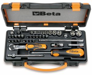malá gola profi sada 1/4" Beta 900/c11 profi gola 1/4" s bity 1/4" SADA 11 HLAVIC A KONCOVEK BETA 1/4'', sada bitů s příslušenstvím