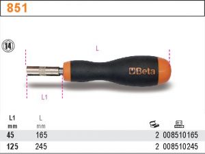 šroubovák S MAGNETICKÝM ÚCHYTEM, magnetický držák bitů 1/4, šroubovák s magnetem pro uchycení bitů