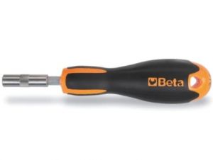 šroubovák S MAGNETICKÝM ÚCHYTEM, magnetický držák bitů 1/4", šroubovák s magnetem pro uchycení bitů 851E