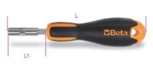 šroubovák S MAGNETICKÝM ÚCHYTEM, magnetický držák bitů 1/4", šroubovák s magnetem pro uchycení bitů 851E