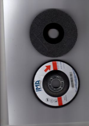 leštící kotouč na úhlovou brusku 115mm, kotouč leštící do flexy leštící brusný kotouč na kov nerez  neželezné kovy dřevo leštící kotouč 