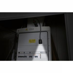 Magnetická ohebná LED svítilna BETA  s vysokým jasem, vyrobena z eloxovaného hliníku, až 500 lumenů, lampička s magnetem 1837F