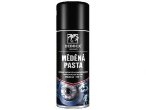 Měděná pasta ve spreji Tepelná odolnost -30°C až +1100°C.,antisize ve spreji,měděné vysokoteplotní mazivo ve spreji ,supr mazací spray na šrouby a čepy do 1100°C