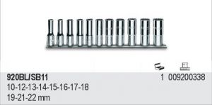 dlouhý dvanáctihranný ořech hlavice na 1/2" golu 10 až 36 mm prodloužené dvanáctihranné ořechy na půlcoulovou golu dlouhý ořech tisícihranný vnitřní Beta 920BL  10mm 12mm 13mm 14mm 15mm 16mm 17mm