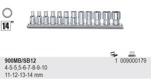 Profi hlavice 1/4" dvanáctihranná, oříšek na malou golu Beta DIN 3124, oříšek BETA na malou golu, gola hlavice BETA 1/4", profi malá hlavice gola jednačtvrtina, profesionální hlavice gola 4-