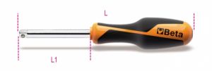 1/4" gola sada BETA v kufříku, 13 šestihranných ořechů 4-14mm + 5 kusů dalšího příslušenství