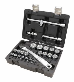 profi akce Sada gola  BETA EASY 1/2" v plastovém kufříku 923E/C25, profi půlcoulová gola beta 25ks ,profi gola 1/2" beta
