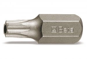 Bit 10mm torx s dírou Tamper Resistant Torx®, Torx s dírou, bit pro hlavy šroubů Tamper Resistant Torx® s otvorem , torx BETA 867RTX s dírkou a šestihranem 10 mm náhradní bits do 40 dílné sady T20-T50