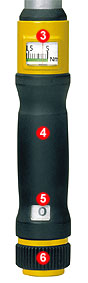Momentový klíč 60-320Nm Micro-Clik 320/S - 1/2" PROXXON, momenťák 