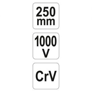 Siko kleště Yato délka 250 mm VDE 1000V