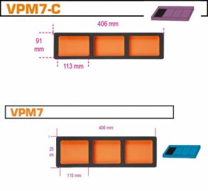 prázdný modul pěnový do dílenského vozíku BETA , pěnový modul na nářadí Beta VPM pro drobné součástky nářadí Beta tools  praktický pořadač na nářadí do vozíků